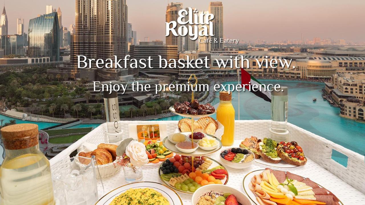 Elite Royal Apartment - Full Burj Khalifa & Fountain View - Premier - 2 Bedrooms & 1 Open Bedroom Without Partition Dubai Bagian luar foto