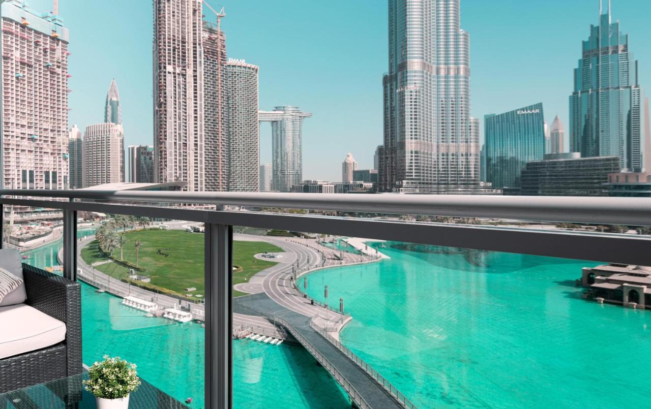 Elite Royal Apartment - Full Burj Khalifa & Fountain View - Premier - 2 Bedrooms & 1 Open Bedroom Without Partition Dubai Bagian luar foto