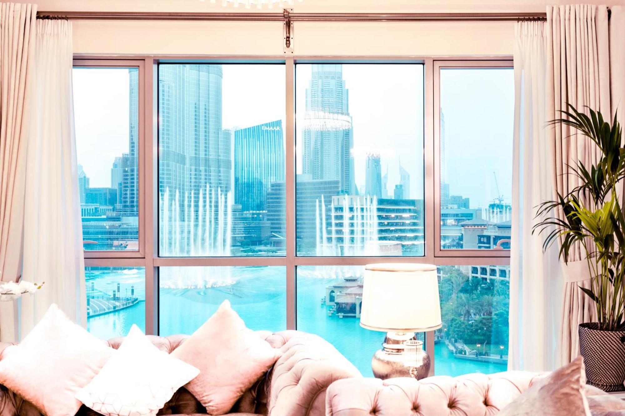 Elite Royal Apartment - Full Burj Khalifa & Fountain View - Premier - 2 Bedrooms & 1 Open Bedroom Without Partition Dubai Bagian luar foto