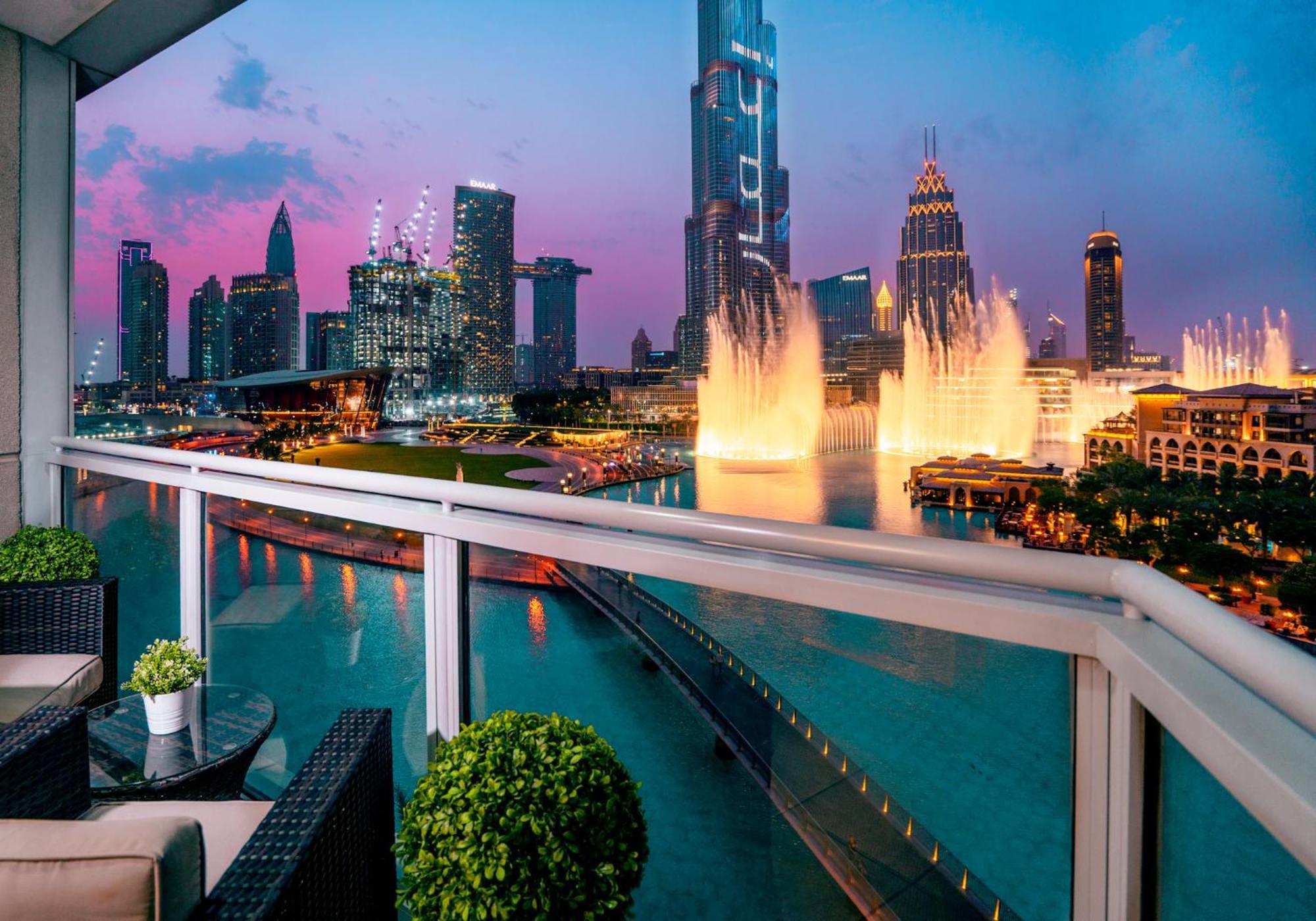 Elite Royal Apartment - Full Burj Khalifa & Fountain View - Premier - 2 Bedrooms & 1 Open Bedroom Without Partition Dubai Bagian luar foto